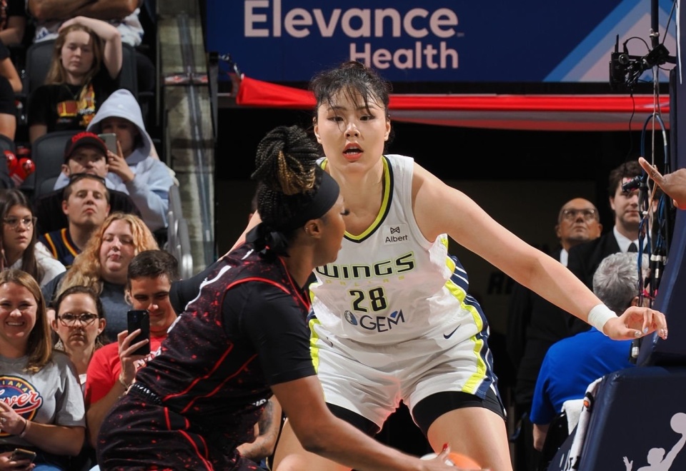 在WNBA